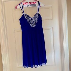 Formal dress. Royal Blue. Size 9